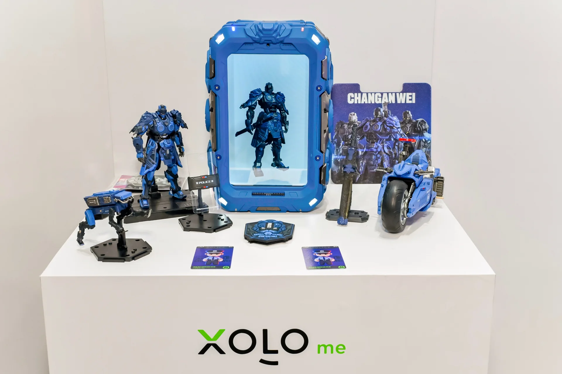 XOLOme X1 长安卫联名设备与角色模型产品阵列